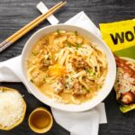 Wokka Noodles Recipes - Pork Belly Udon Carbonara Image 1