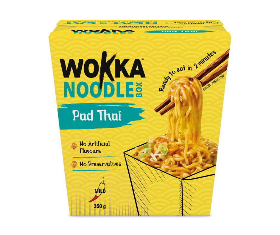 Wokka Pad Thai Noodle Box 350g